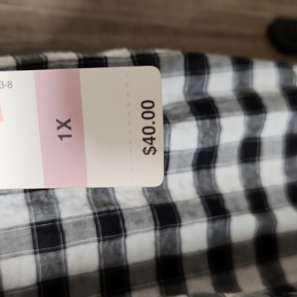 Black White Checked 1x - Picture 4 of 6